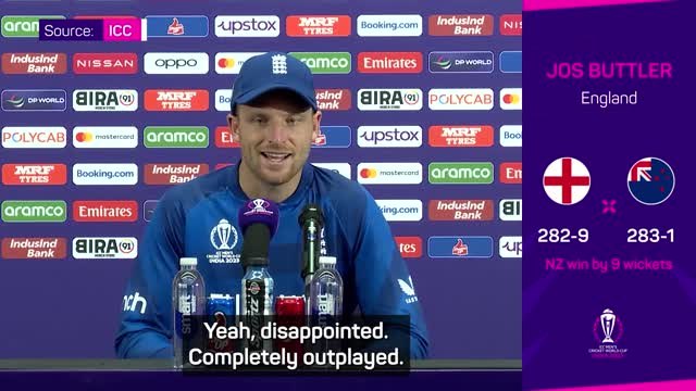 Buttler and England 'completely outplayed' by New Zealand