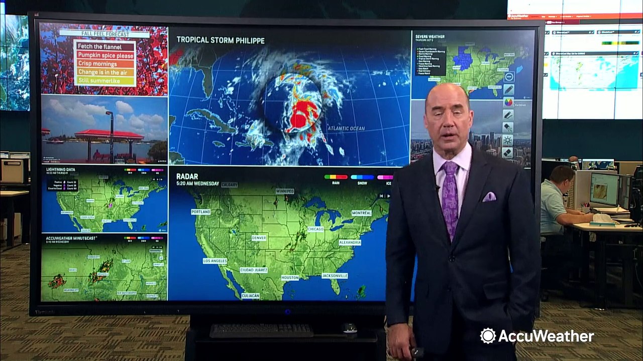 New England faces heavy rain, wind and coastal flooding from Philippe