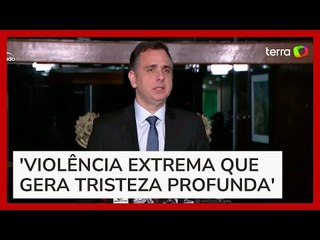 Rodrigo Pacheco lamenta morte de médicos no Rio e pede que caso tenha 'investigação profunda'