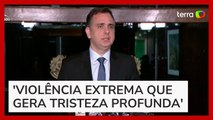 Rodrigo Pacheco lamenta morte de médicos no Rio e pede que caso tenha 'investigação profunda'