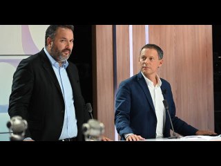 VIDEO: Départ surprise de Bruce Toussaint de BFMTV : "Je tenais à ce que...", réaction de Marc-Olivi