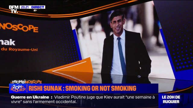 LE TROMBINOSCOPE - Rishi Sunak veut éliminer le tabac au Royaume-Uni