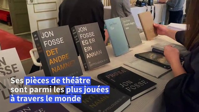 Le Norvégien Jon Fosse lauréat du prix Nobel de littérature 2023