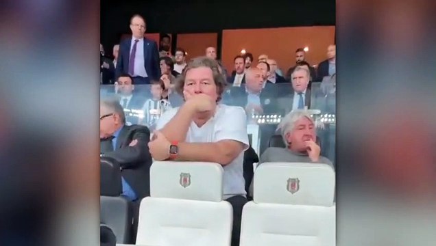 Beşiktaş tribünlerinden kendisine yönelik küfürlü tezahüratların ardından TFF Başkanı Büyükekşi, stadı terk etti!
