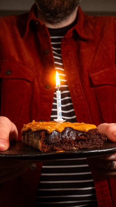 Recette de brownie au chocolat et praliné cacahuètes
