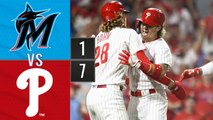 Resumen Marlins de Miami vs Filis de Filadelfia / MLB 04-10-2023