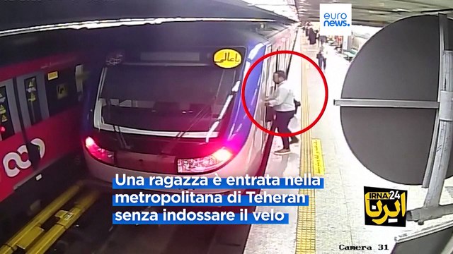 Ragazza iraniana in coma dopo essere entrata in metro senza velo: accusata la polizia morale