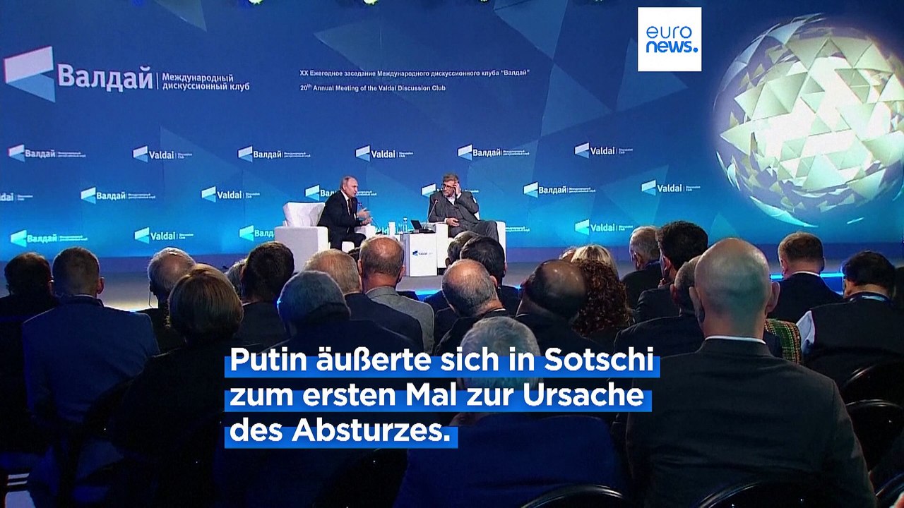 Putin: Granatsplitter an Prigoschins Leiche gefunden