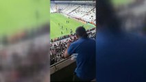ÖZEL | Olay görüntü! Beşiktaş taraftarını İbrahim Üzülmez sakinleştirdi!