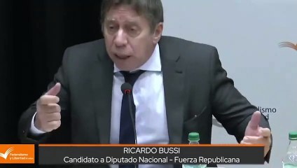 Bussi comparó a los homosexuales con los discapacitados