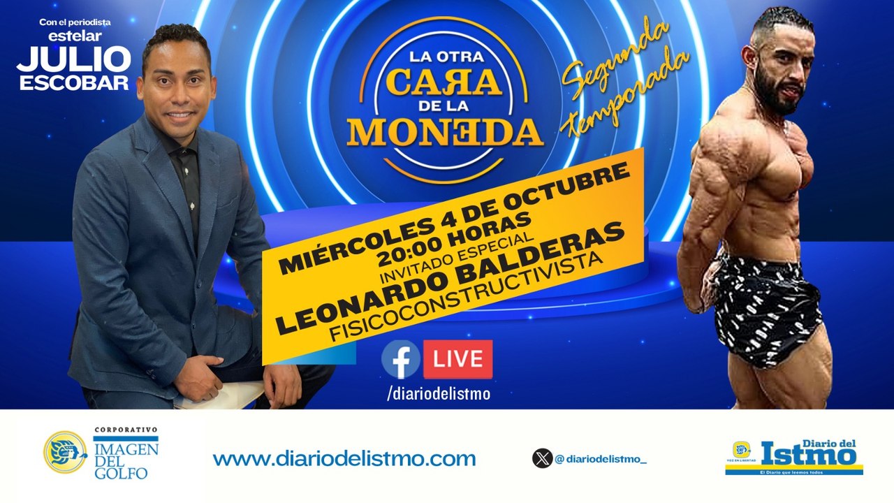  Invitado: Leonardo Balderas "Fisicoculturista"   Con: Julio Escobar