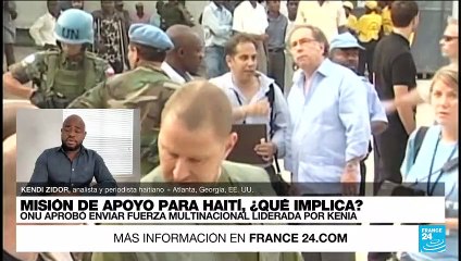 Kendi Zidor: “hay sentimiento de que hay un fracaso de la comunidad internacional en Haití”