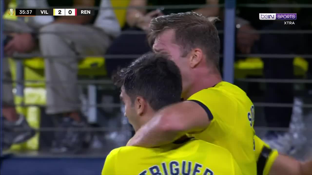 Villarreal vs. Rennes - Game Highlights