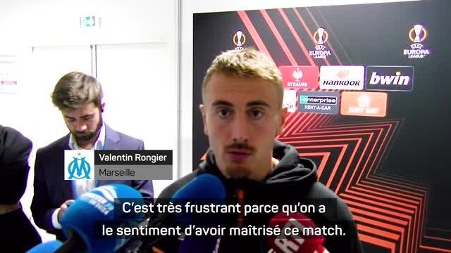 Marseille - Rongier : Ça va venir, j'en suis persuadé