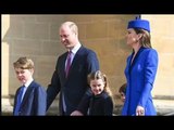 Il principe George sembra elegante in abito per il servizio di Pasqua mentre si prepara per il ruolo