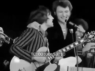 Johnny Hallyday - Reportage sur la tournée en Pologne ( 1966 )