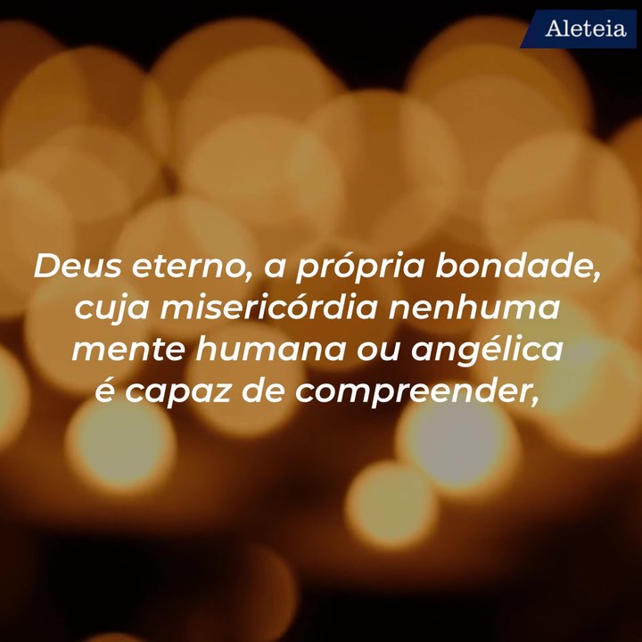 Uma oração de Santa Faustina