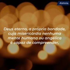 Uma oração de Santa Faustina