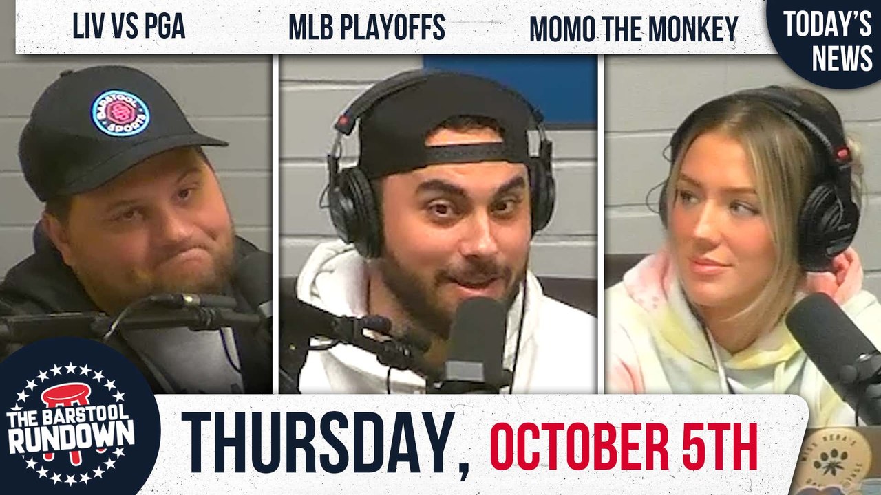 Brooks Koepka vs. Country Club Nerds Barstool Rundown October 5th