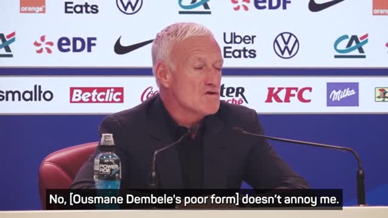 Deschamps on Dembele, Griezmann, who's missed out and more...