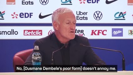 Deschamps on Dembele, Griezmann, who's missed out and more...