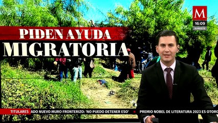 Migrantes piden ayuda humanitaria tras quedar varados en la frontera de Ciudad Juárez