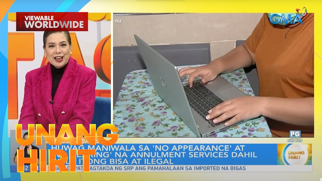 Kapuso sa Batas- Annulment, puwede na rin ba online?! | Unang Hirit