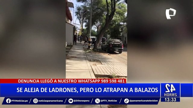 Captan a sujeto robando tapas de buzones en La Victoria