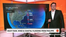 Flash flood risk ramping up in the Northeast due to Tropical Storm Philippe