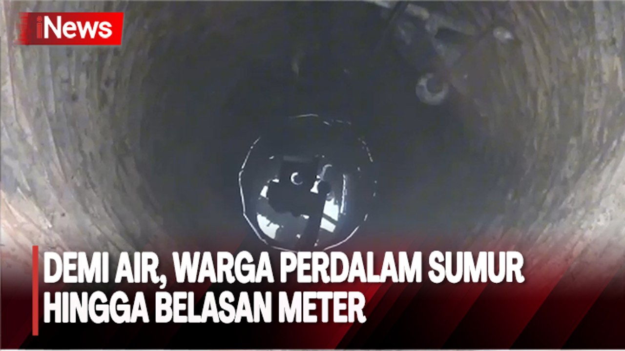 Warga Bertaruh Nyawa Perdalam Sumur, Kiris Air Bersih Kian Parah di Jambi