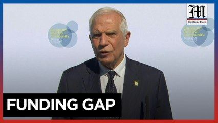 EU's Borrell warns Europe can't replace US support for Ukraine