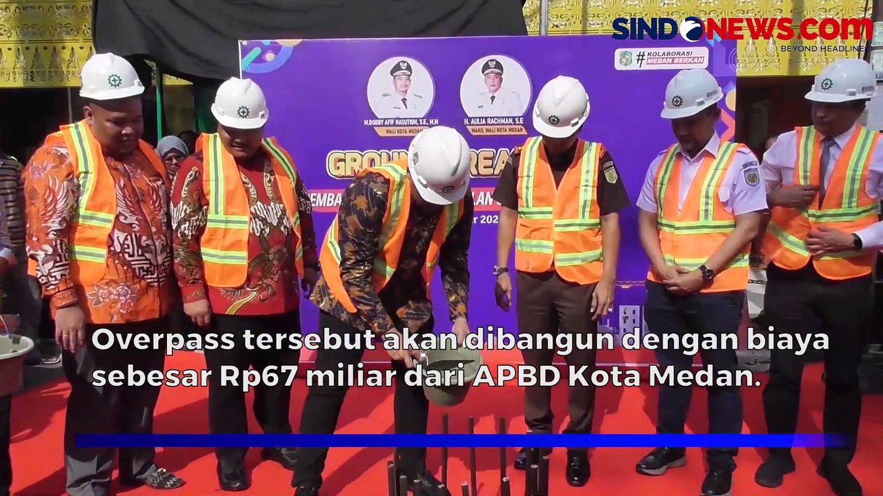 Bangun Overpass Depan Stasiun KA Medan, Pemkot Siapkan Anggaran Rp67 ...