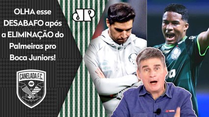 "O Abel ERROU REDONDAMENTE! Ele é o MAIOR RESPONSÁVEL pela ELIMINAÇÃO do Palmeiras pro Boca!"