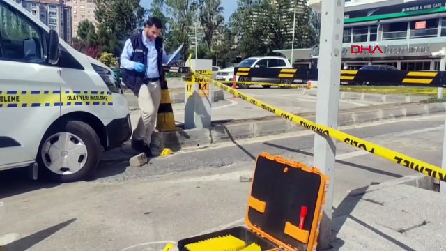 Une personne en colère contre le fait que la porte du parking n'ait pas été ouverte a ouvert le feu avec une arme à feu à Beylikdüzü