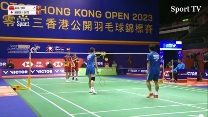Guo_Wei (CHN) vs Midorikawa_Saito (JPN) VICTOR Hong Kong Open 2023 (SF)