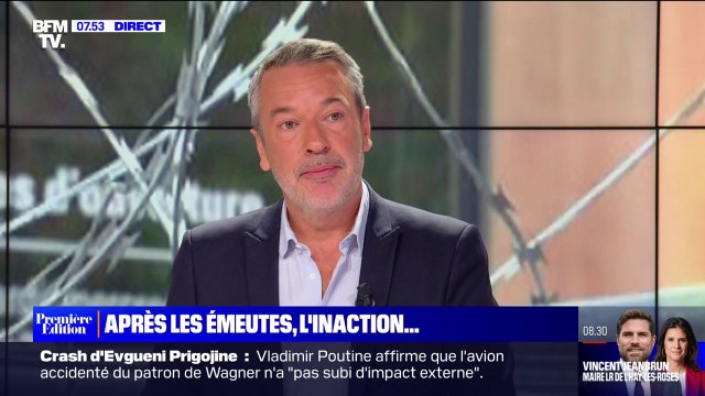 ÉDITO - Inaction du gouvernement après les émeutes: On n'a pas vu le début du commencement du moindre plan, de la moindre mesure