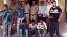 भरतपुर: फायरिंग मामले में तीन शातिर बदमाश गिरफ्तार, पूछताछ में होंगे कई खुलासे