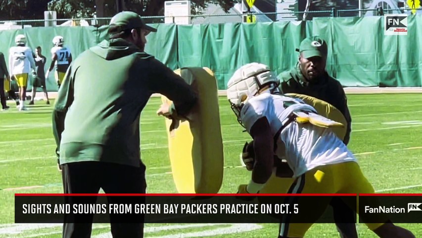 Sights and Sounds from Green Bay Packers Practice: Romeo Doubs