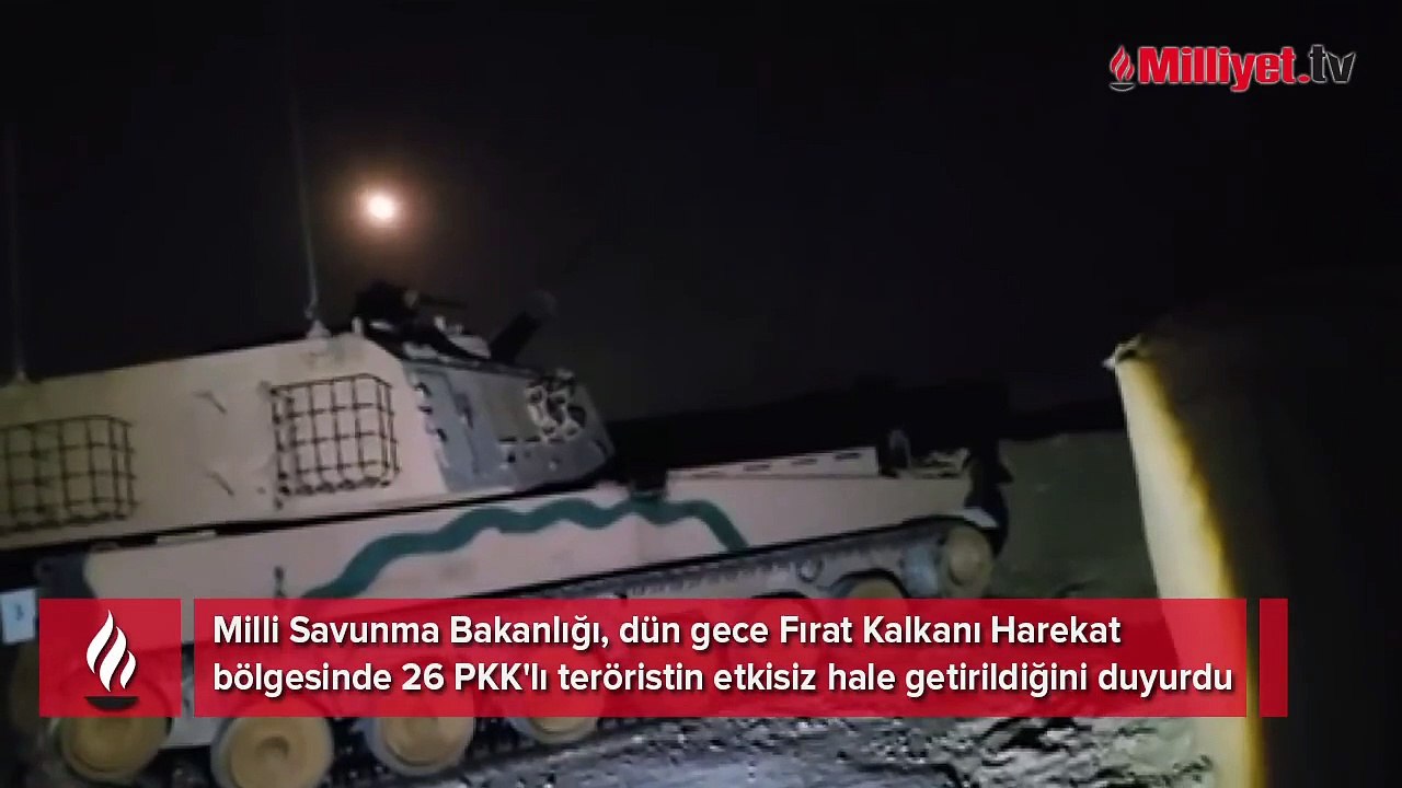MSB duyurdu! 26 PKK'lı terörist etkisiz hale getirildi