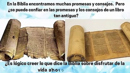 SE PUEDE CONFIAR EN LA BIBLIA...