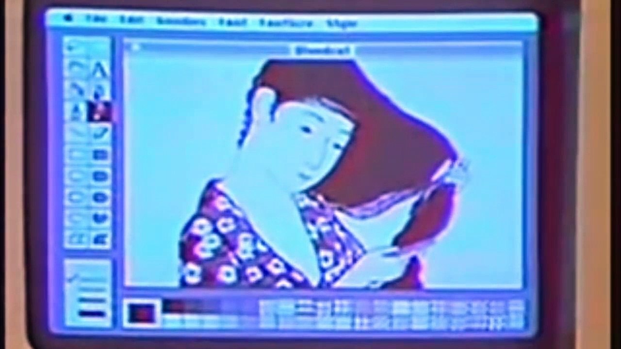 Young Steve Jobs introduces the Macintosh 1984