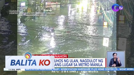 Download Video: Biglang pagbuhos ng ulan, nagdulot ng pagbaha sa ilang lugar sa Metro Manila | BK