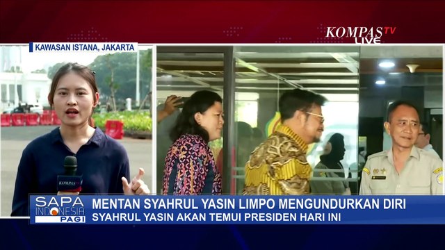 Usai Mengundurkan Diri, Syahrul Yasin Limpo Akan Temui Presiden Jokowi Hari Jumat ini?