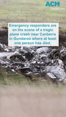Canberra plane crash: Emergency responders rush to scene of fatal plane crash in Gundaroo