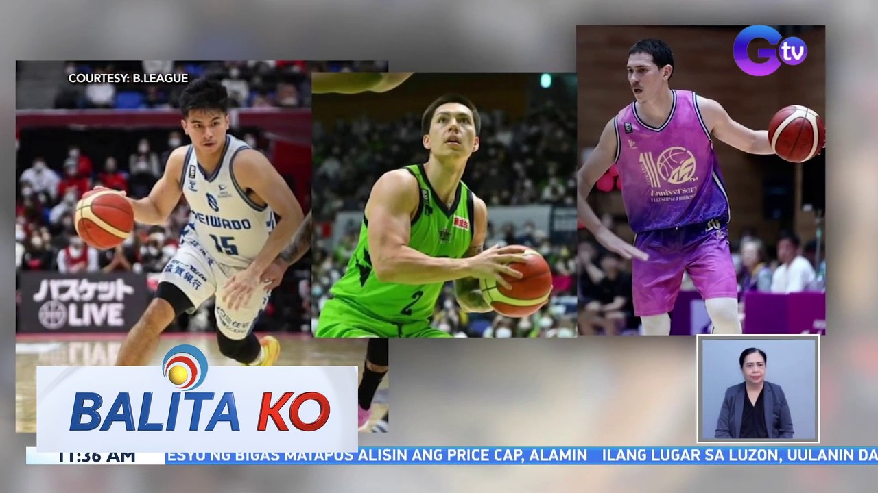 Ilang Gilas Pilipinas players, imported ng ilang koponan sa B.League sa Japan | BK