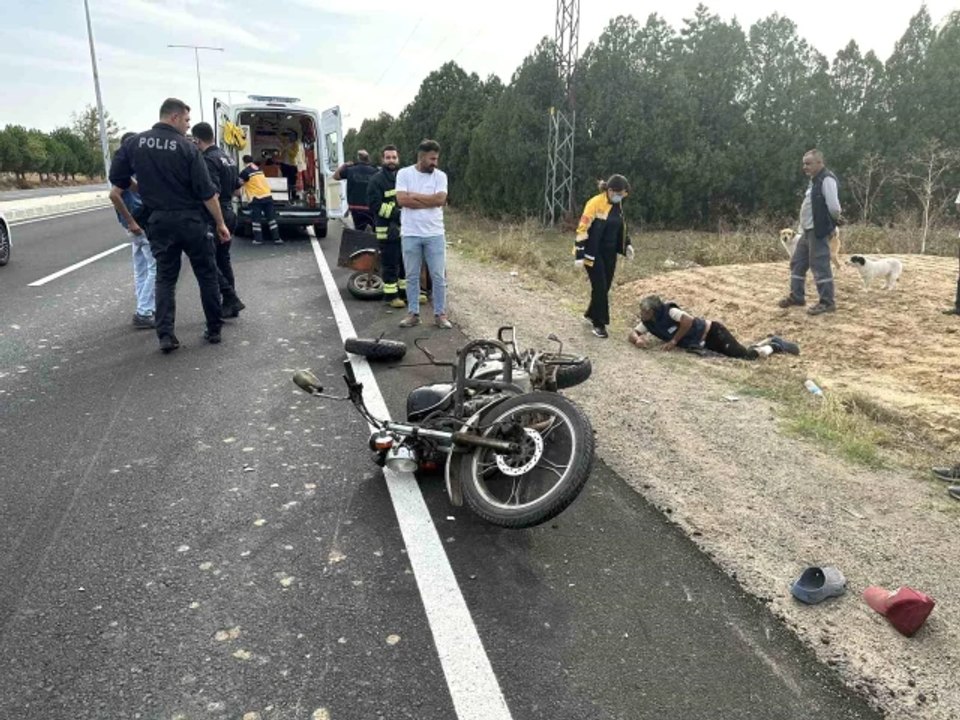 Tekirdağ'da trafik kazası: 1 kişi yaralandı