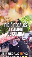 "Sin regalo no hay comida" así fue como una quinceañera se hizo viral en redes sociales   #TuNotiReel