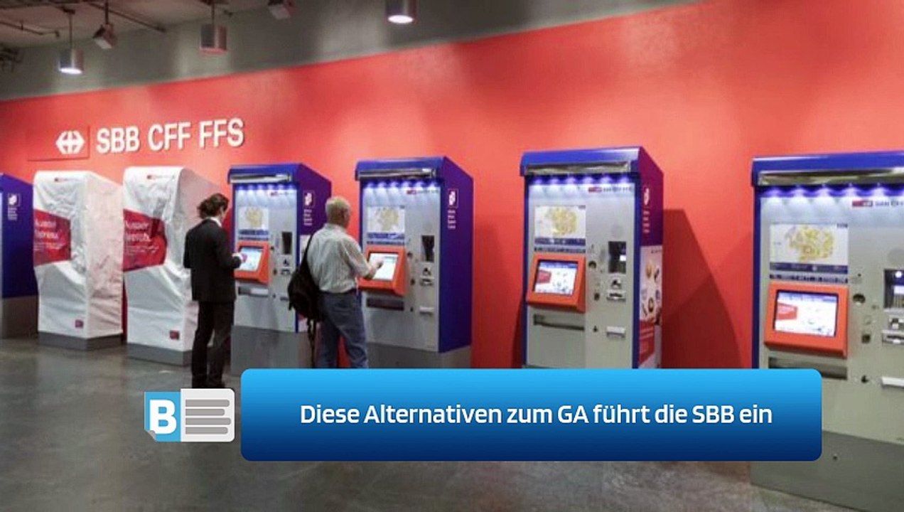 Diese Alternativen zum GA führt die SBB ein