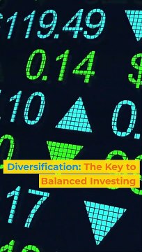 Diversification The Key to Balanced Investing
