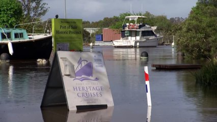 Flooding threat across state’s east has begun to ease